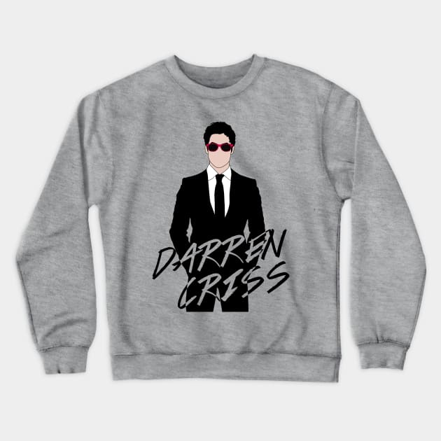 Darren Criss / Pink Crewneck Sweatshirt by byebyesally